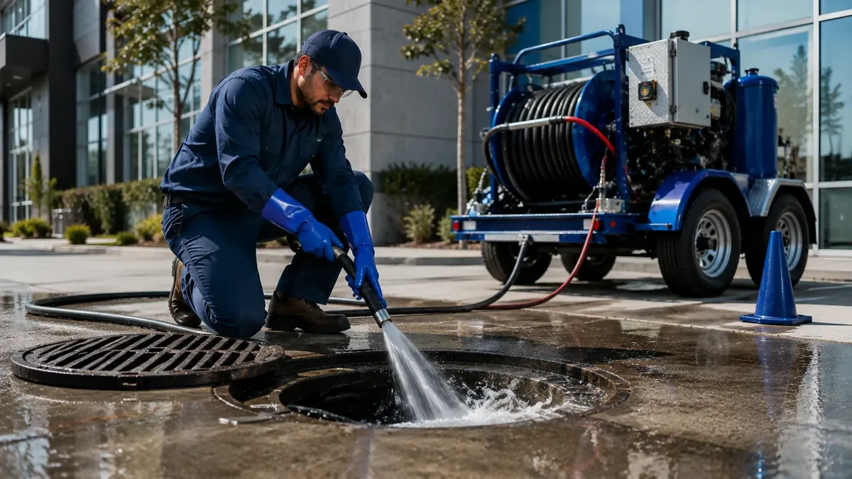 Commercial Hydro Jet Drain Cleaning in Buena Park