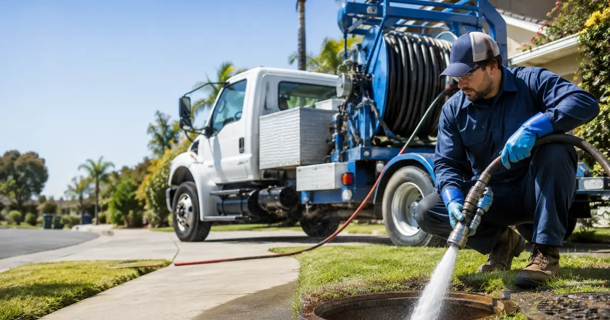 Hydro jet sewer cleaning Buena Park