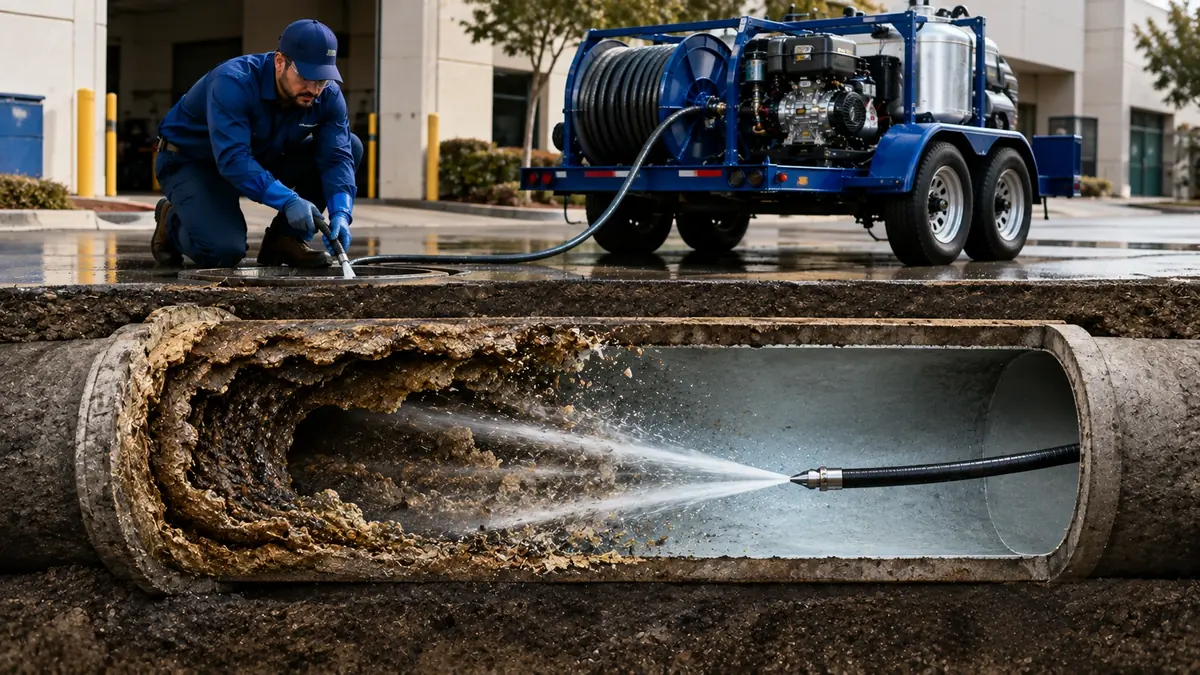 Sewer Pipe Descaling in Buena Park